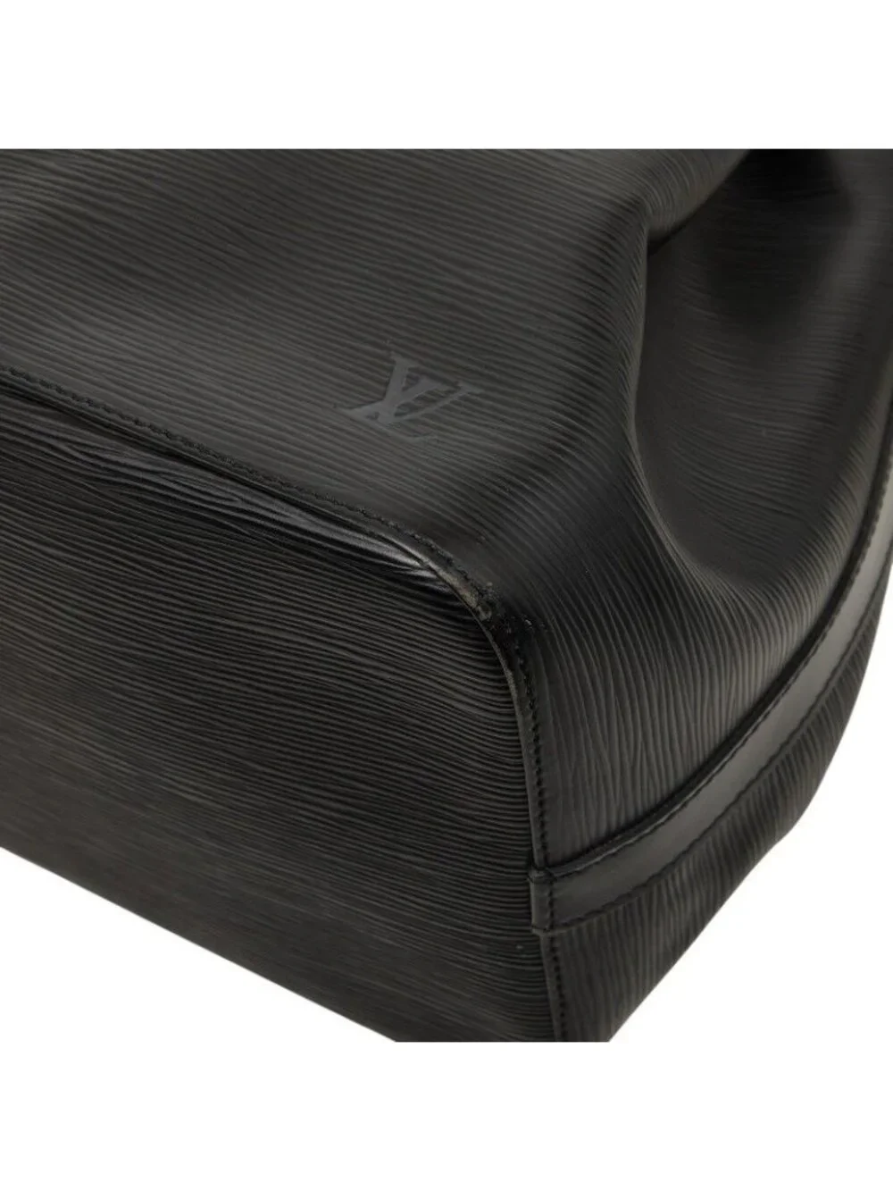 Louis Vuitton Epi Petit Noe Shoulder Bag Noir Black Leather
